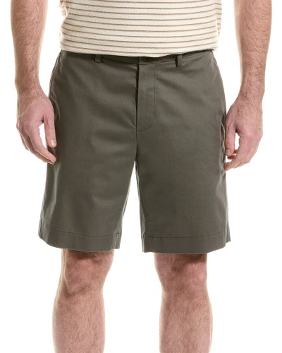 Brooks Brothers Advantage Chino Short In Grey