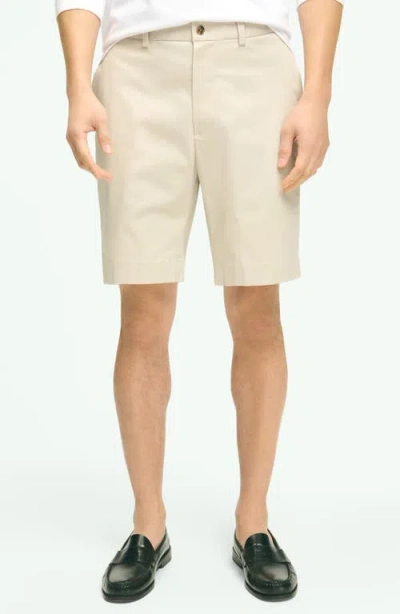 BROOKS BROTHERS BROOKS BROTHERS ADVANTAGE WRINKLE RESISTANT STRETCH CHINO SHORTS