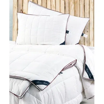 Brooks Brothers All Season Cotton Down Alternative Comforter In White