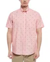 Brooks Brothers Anchor Print Shirt In Pink