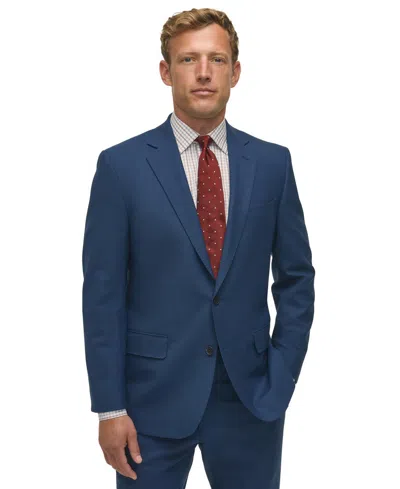 Brooks Brothers B By B By  Men's Classic-fit Stretch Wool Blend Suit Separates Jacket In Blue