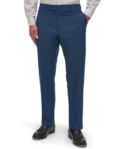 Brooks Brothers B By B By  Men's Classic-fit Stretch Wool Blend Suit Separates Pant In Blue