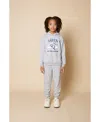 Brooks Brothers B By  Big Boys Fleece Sweatpant In Med Grey