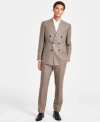 BROOKS BROTHERS B BY BROOKS BROTHERS MEN CLASSIC FIT WOOL BLEND DOUBLE BREASTED SUIT SEPARATES