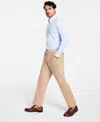 Brooks Brothers B By  Men's Classic-fit Cotton Stretch Chino Pants In Khaki