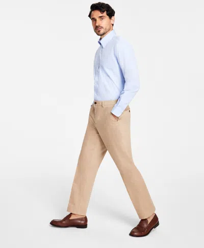 Brooks Brothers B By  Men's Classic-fit Cotton Stretch Chino Pants In Khaki
