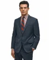 Brooks Brothers B By  Men's Classic-fit Stretch Wool Blend Suit Jacket In Blue