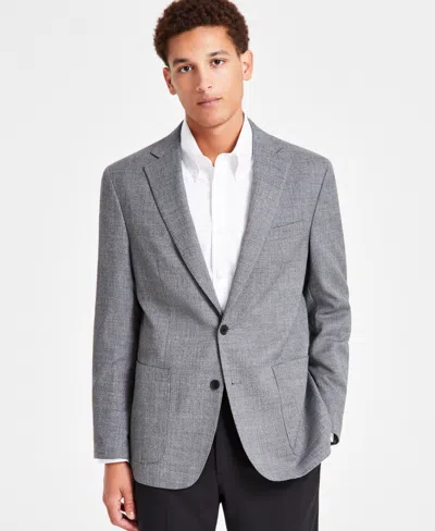 Brooks Brothers B By  Men's Classic-fit Wool Blend Sport Coat In Grey Multi