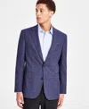 Brooks Brothers B By  Men's Classic-fit Wool Blend Sport Coat In Navy Multi