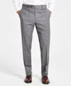 Brooks Brothers B By  Men's Classic-fit Wool Blend Suit Separates Pant In Grey Multi