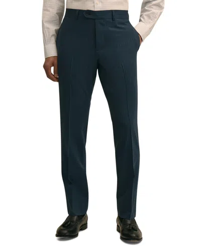 Brooks Brothers B By  Men's Pinstripe Classic-fit Suit Trousers In Blue