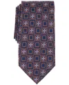 Brooks Brothers B By  Men's Square Florette Tie In Orange