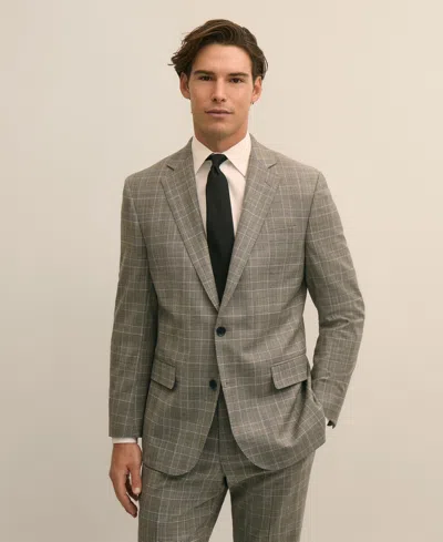 Brooks Brothers B By  Men's Stretch Regular-fit Suit Jacket In Gray