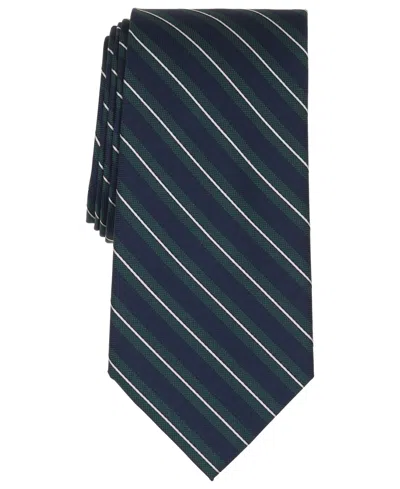 Brooks Brothers B By  Men's Stripe Classic Tie In Navy