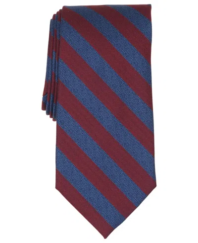Brooks Brothers B By  Men's Stripe Classic Tie In Red