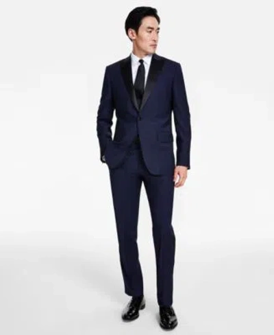 Brooks Brothers B By  Mens Classic Fit Stretch Solid Tuxedo Separates In Navy