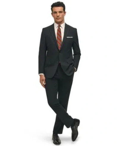 Brooks Brothers B By  Mens Classic Fit Stretch Wool Blend Suit Separates In Black