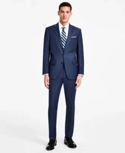 Brooks Brothers B By  Mens Classic Fit Suit Jacket Pants In Blue
