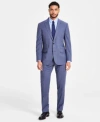 Brooks Brothers B By  Mens Classic Fit Wool Blend Suit In Blue Multi