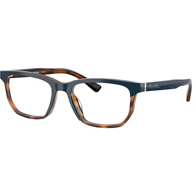 Brooks Brothers Bb 2074u 6163 54mm Unisex Rectangle Eyeglasses 54mm In Brown