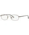Brooks Brothers Bb 363 Men's Oval Eyeglasses In Gunmetal