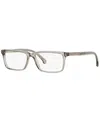 Brooks Brothers Bb2019 Men's Rectangle Eyeglasses In Transparen