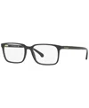 Brooks Brothers Bb2033 Men's Rectangle Eyeglasses In Black