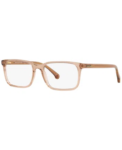 Brooks Brothers Bb2033 Men's Rectangle Eyeglasses In Brown