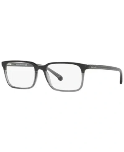 Brooks Brothers Bb2033 Men's Rectangle Eyeglasses In Grey