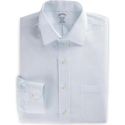 Brooks Brothers Checkered Graph Dress Shirt In Graphite