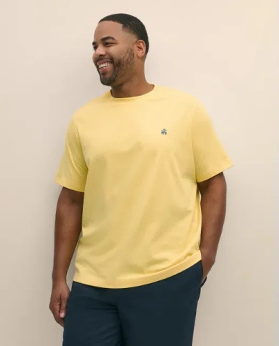 Brooks Brothers Big & Tall Cotton Jersey T-shirt In Yellow