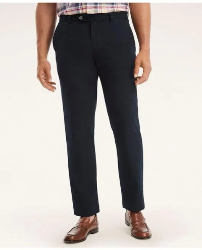 Brooks Brothers Big & Tall Cotton Seersucker Pants In Navy