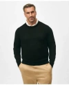 Brooks Brothers Big & Tall Ultimate Merino Wool Crewneck Sweater In Black