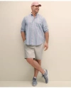 Brooks Brothers Big & Tall Friday Shirt, Oxford Multi Stripe In Navy