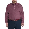 Brooks Brothers Big & Tall Non-iron Check Sport Shirt In Zinfandel