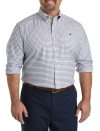 Brooks Brothers Big & Tall Non-iron Windowpane Sport Shirt In Purple Green Wp