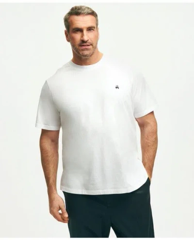 Brooks Brothers Big & Tall Supima Cotton T-shirt In White