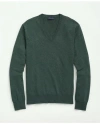 Brooks Brothers Big & Tall Supima Cotton V-neck Sweater | Dark Green | Size 2x Tall
