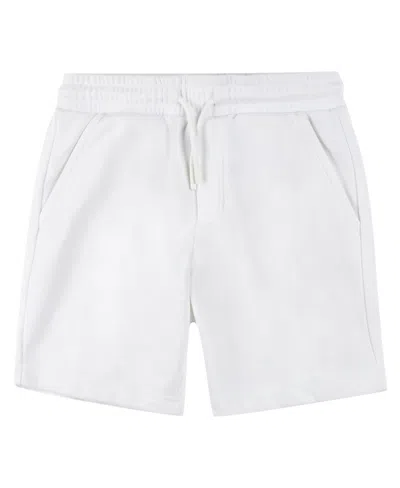 Brooks Brothers Kids' Big Boys Fleece Shorts In White