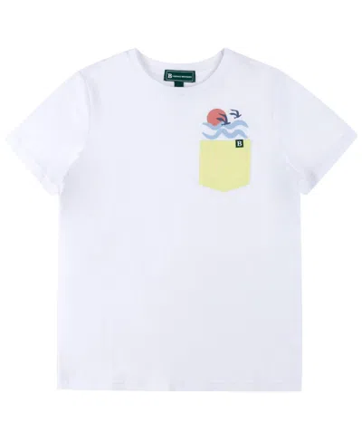 Brooks Brothers Kids' Big Boys Fly High Graphic Pocket T-shirt