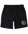 Brooks Brothers Big Boys French Terry Shorts In Black