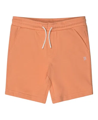 Brooks Brothers Kids' Big Boys Pull-on Fleece Shorts In Coral Peach