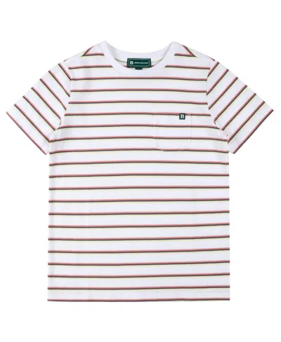 Brooks Brothers Kids' Big Boys Striped Pocket T-shirt