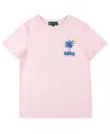 Brooks Brothers Big Boys Tropical Graphic T-shirt In Light Coral