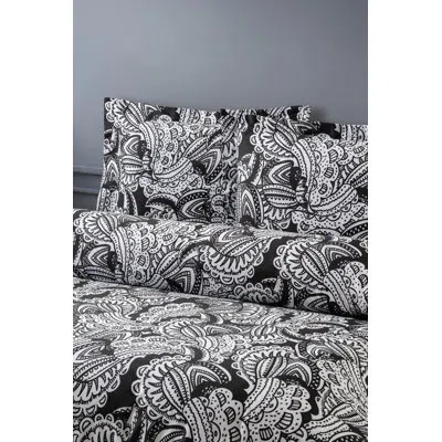 Brooks Brothers Black&white Paisley Guest Room Case Pack