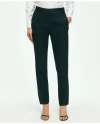Brooks Brothers Black Fleece Tuxedo Pants In Wool In Black