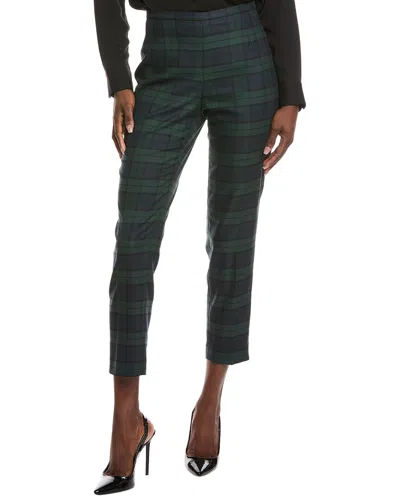 Brooks Brothers Blackwatch Pant In Green