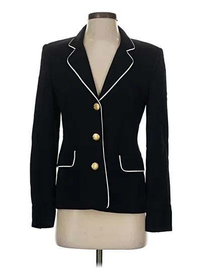 Pre-owned Brooks Brothers Blazer Jacket In Black