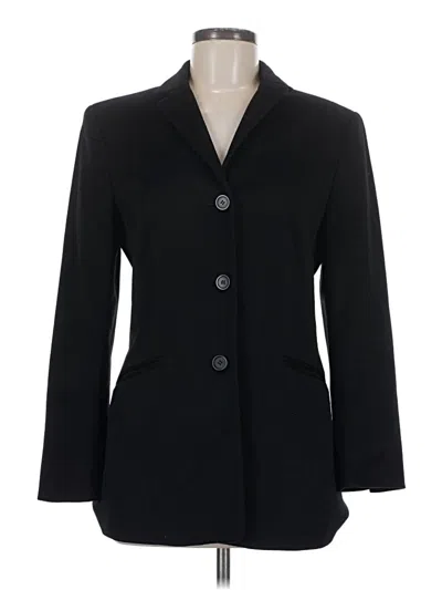 Pre-owned Brooks Brothers Blazer Jacket In Black