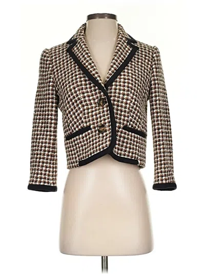 Pre-owned Brooks Brothers Blazer Jacket In Gold